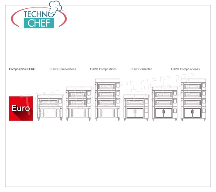 Four Pizza Lectrique Modulaire Ligne Euro Stand Salle Avec Plateau