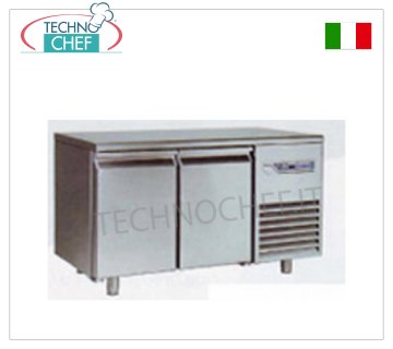 Tables réfrigérées amovibles Table réfrigérée amovible, 2 portes, ventilée, temp. -2°+8°, lt.280