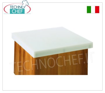Couvertures de bloc de boucher en polyéthylène Cache-capuchon en polyéthylène, épaisseur 25 mm, 4 bords, dimensions 350x350x25h mm