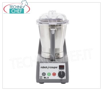 ROBOT COUPE - Frullatore Blender con bicchiere inox da lt.3, Mod.BL3