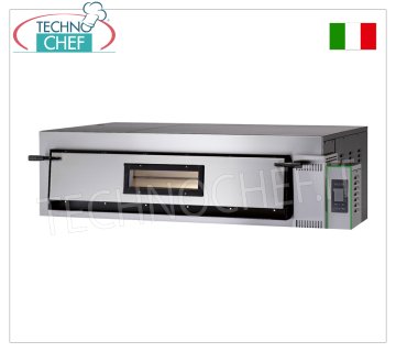 FIMAR - Forno pizza elettrico per 6 Pizze da 35 cm, 1 camera Trasversale cm 108x72,