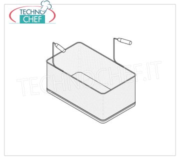 TECHNOCHEF - Panier pour cuiseur de pâtes 1/1, Mod.9CS1 / 1 Panier 1/1 dim.mm.290x490x200h, pour Pasta Cooker Line 900