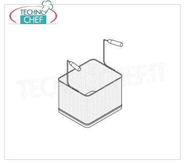 TECHNOCHEF - Panier 2/3 pour cuiseur de pâtes, Mod.9CS2 / 3 Panier 2/3 dim.mm.290x290x200h, pour cuiseur de pâtes Pasta 900 Line