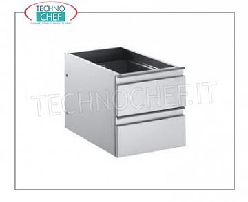 Tavoli refrigerati frigor/freezer Gastronorm Kit 2 cassetti per tavoli refrigerati Mod.TN