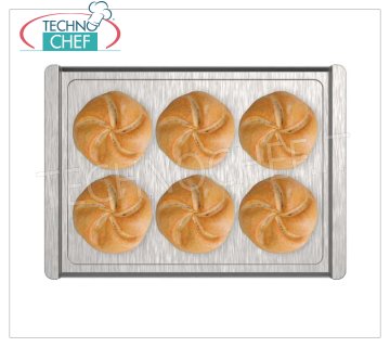 SPIDOCOOK - Plaque à pâtisserie en aluminium, Mod.BAKE Plateau en aluminium, dim.460x33mm - PRIX UNITAIRE - Peut être acheté par PACK de 2 pièces