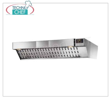 Cappa Aspirante per Forno Pizza Cappa Aspirante per Forno KING6G , Acciao Inox, Velocità Regolabile, Kw 0,11, 705 mc/h, V. 203,  Peso 62 kg, dim. mm 1485x1300x352h