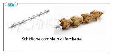 Schidione per girarrosti