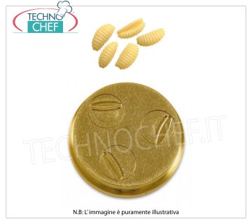 Technochef - Matrice gnocchetti sarde 19 mm Matrice de bronze pour gnocchis sardes 19 mm