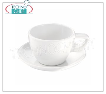 Technochef - ASSIETTE MÉLAMINE Ø 144 mm. Mod.MPA22181 Soucoupe mélamine blanche Ø 144 mm, pour tasse Mod.MPA22181