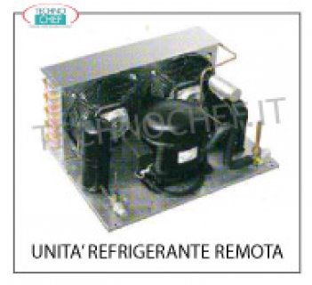 Unités frigorifiques à distance Groupes frigorifiques hermétiques monophasés à distance V.230 / 1, pour mod. SALINA 80 long 2960 mm
